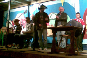 Tom plays the Irish Bones